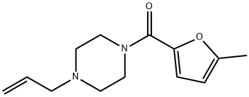 (5-methylfuran-2-yl)-(4-prop-2-enylpiperazin-1-yl)methanone 구조식 이미지