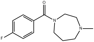 (4-fluorophenyl)-(4-methyl-1,4-diazepan-1-yl)methanone Structure