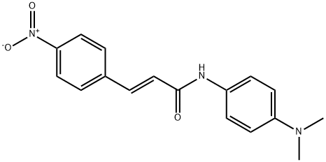 (E)-N-[4-(dimethylamino)phenyl]-3-(4-nitrophenyl)prop-2-enamide Structure