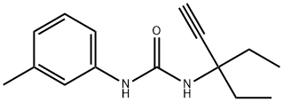 1-(3-ethylpent-1-yn-3-yl)-3-(3-methylphenyl)urea Structure