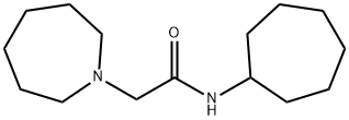 2-(azepan-1-yl)-N-cycloheptylacetamide 구조식 이미지