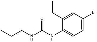 1-(4-bromo-2-ethylphenyl)-3-propylurea Structure