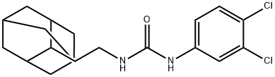 1-[2-(2-adamantyl)ethyl]-3-(3,4-dichlorophenyl)urea 구조식 이미지