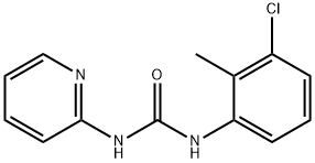 1-(3-chloro-2-methylphenyl)-3-pyridin-2-ylurea 구조식 이미지