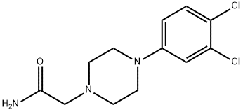 2-[4-(3,4-dichlorophenyl)piperazin-1-yl]acetamide Structure