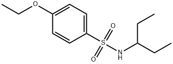 4-ethoxy-N-pentan-3-ylbenzenesulfonamide Structure