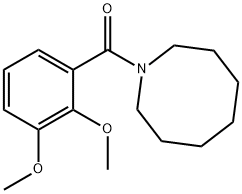 azocan-1-yl-(2,3-dimethoxyphenyl)methanone 구조식 이미지