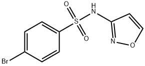 4-bromo-N-(1,2-oxazol-3-yl)benzenesulfonamide 구조식 이미지