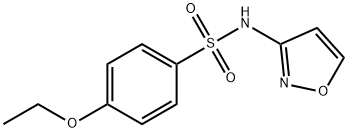 4-ethoxy-N-(1,2-oxazol-3-yl)benzenesulfonamide Structure