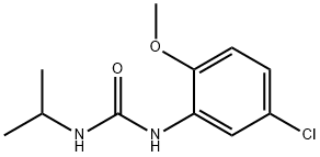 1-(5-chloro-2-methoxyphenyl)-3-propan-2-ylurea 구조식 이미지