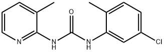 1-(5-chloro-2-methylphenyl)-3-(3-methylpyridin-2-yl)urea 구조식 이미지