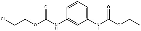 ethyl N-[3-(2-chloroethoxycarbonylamino)phenyl]carbamate 구조식 이미지