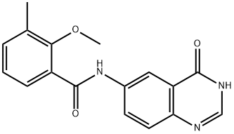 2-methoxy-3-methyl-N-(4-oxo-1H-quinazolin-6-yl)benzamide Structure