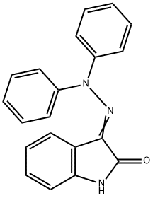 3-(2,2-diphenylhydrazinyl)indol-2-one Structure