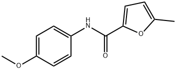 N-(4-methoxyphenyl)-5-methylfuran-2-carboxamide 구조식 이미지