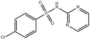 4-chloro-N-pyrimidin-2-ylbenzenesulfonamide Structure