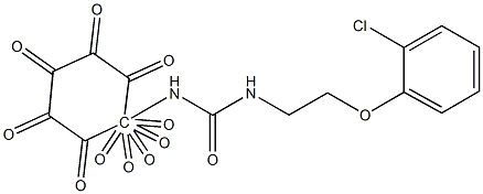 1-[2-(2-chlorophenoxy)ethyl]-3-(4-decoxyphenyl)urea 구조식 이미지