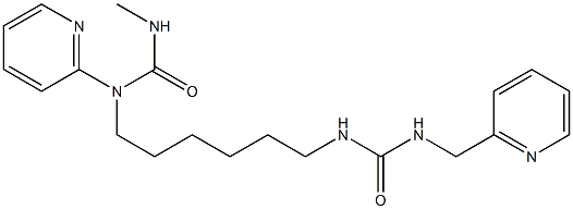 1-(pyridin-2-ylmethyl)-3-[6-(pyridin-2-ylmethylcarbamoylamino)hexyl]urea 구조식 이미지