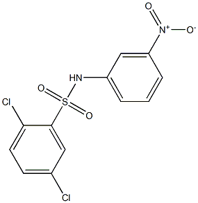 2,5-dichloro-N-(3-nitrophenyl)benzenesulfonamide Structure