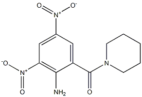 (2-amino-3,5-dinitrophenyl)-piperidin-1-ylmethanone Structure