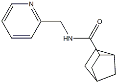 N-(pyridin-2-ylmethyl)bicyclo[2.2.1]heptane-3-carboxamide 구조식 이미지