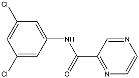 N-(3,5-dichlorophenyl)pyrazine-2-carboxamide Structure