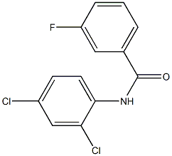 N-(2,4-dichlorophenyl)-3-fluorobenzamide Structure
