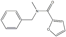 N-benzyl-N-methylfuran-2-carboxamide 구조식 이미지
