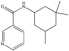 N-(3,3,5-trimethylcyclohexyl)pyridine-3-carboxamide Structure