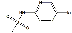N-(5-bromopyridin-2-yl)ethanesulfonamide Structure