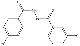 3-chloro-N'-(4-chlorobenzoyl)benzohydrazide Structure