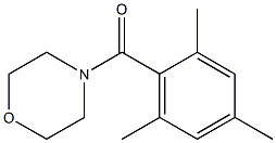 morpholin-4-yl-(2,4,6-trimethylphenyl)methanone Structure