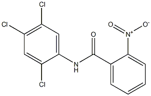 2-nitro-N-(2,4,5-trichlorophenyl)benzamide 구조식 이미지