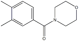 (3,4-dimethylphenyl)-morpholin-4-ylmethanone Structure