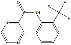 N-[2-(trifluoromethyl)phenyl]pyrazine-2-carboxamide Structure