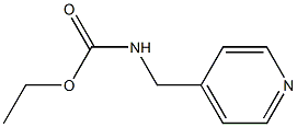 ethyl N-(pyridin-4-ylmethyl)carbamate Structure
