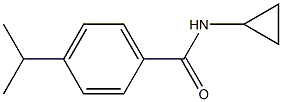 N-cyclopropyl-4-propan-2-ylbenzamide Structure