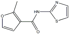 2-methyl-N-(1,3-thiazol-2-yl)furan-3-carboxamide 구조식 이미지