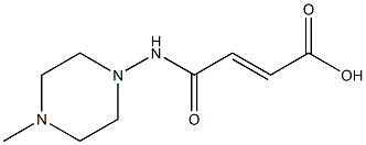 (E)-4-[(4-methylpiperazin-1-yl)amino]-4-oxobut-2-enoic acid Structure