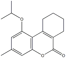 3-methyl-1-propan-2-yloxy-7,8,9,10-tetrahydrobenzo[c]chromen-6-one 구조식 이미지