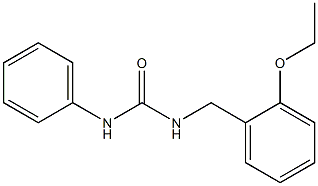 1-[(2-ethoxyphenyl)methyl]-3-phenylurea Structure