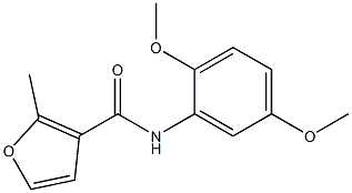 N-(2,5-dimethoxyphenyl)-2-methylfuran-3-carboxamide 구조식 이미지
