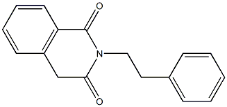 2-(2-phenylethyl)-4H-isoquinoline-1,3-dione 구조식 이미지