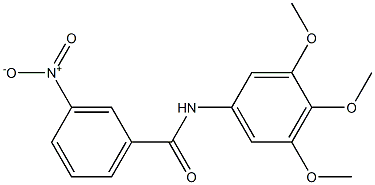 3-nitro-N-(3,4,5-trimethoxyphenyl)benzamide Structure