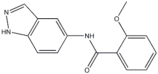 N-(1H-indazol-5-yl)-2-methoxybenzamide 구조식 이미지