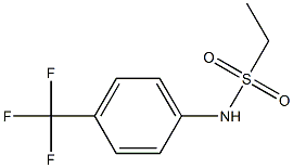 N-[4-(trifluoromethyl)phenyl]ethanesulfonamide 구조식 이미지