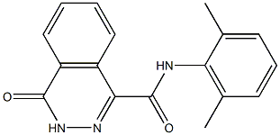 N-(2,6-dimethylphenyl)-4-oxo-3H-phthalazine-1-carboxamide Structure