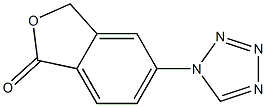 5-(tetrazol-1-yl)-3H-2-benzofuran-1-one 구조식 이미지