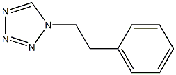 1-(2-phenylethyl)tetrazole 구조식 이미지