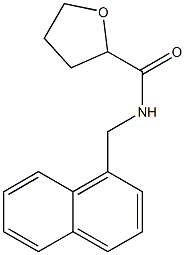 N-(naphthalen-1-ylmethyl)oxolane-2-carboxamide Structure